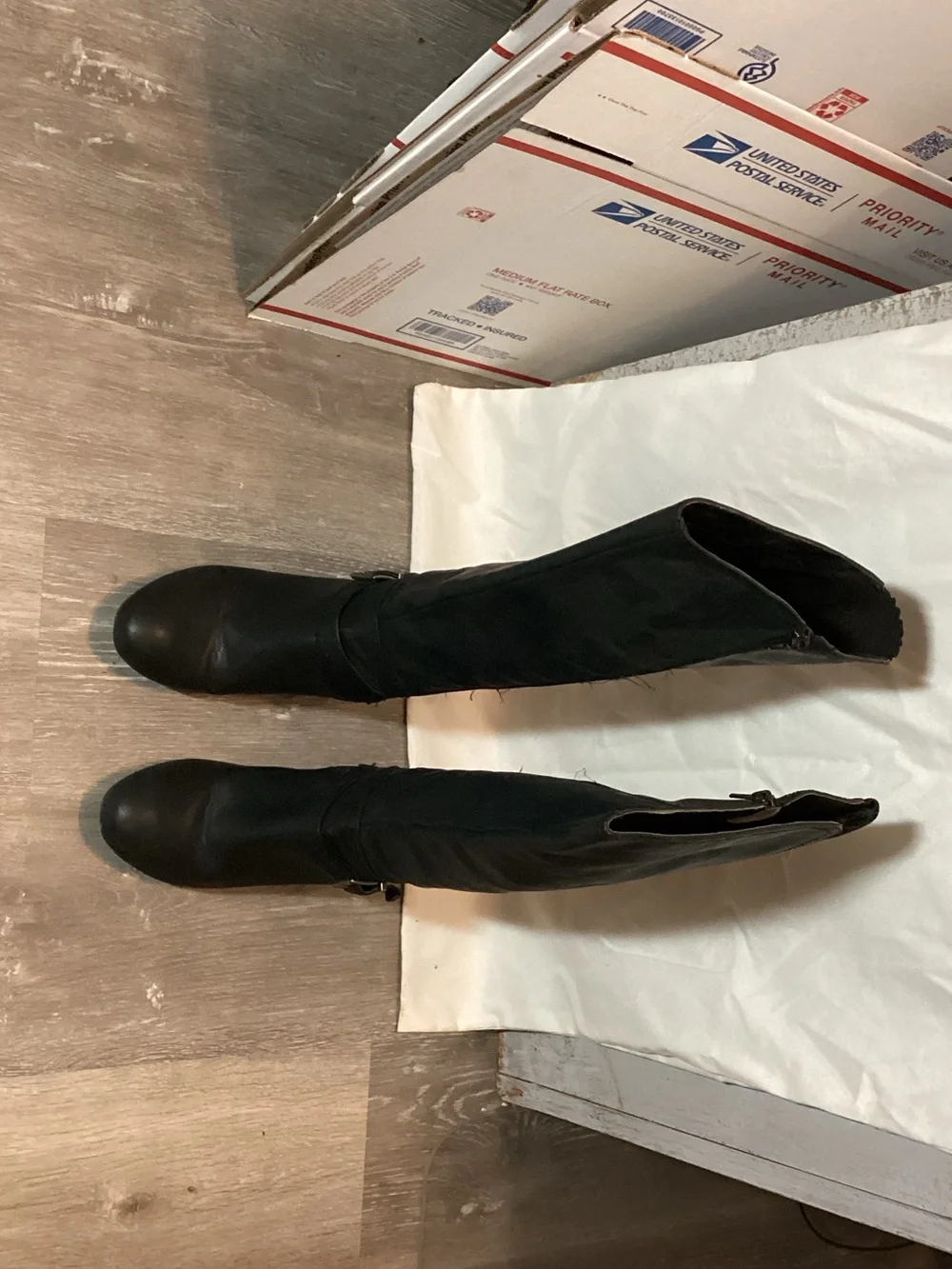 MIA Black Over-the-Knee Riding Boots